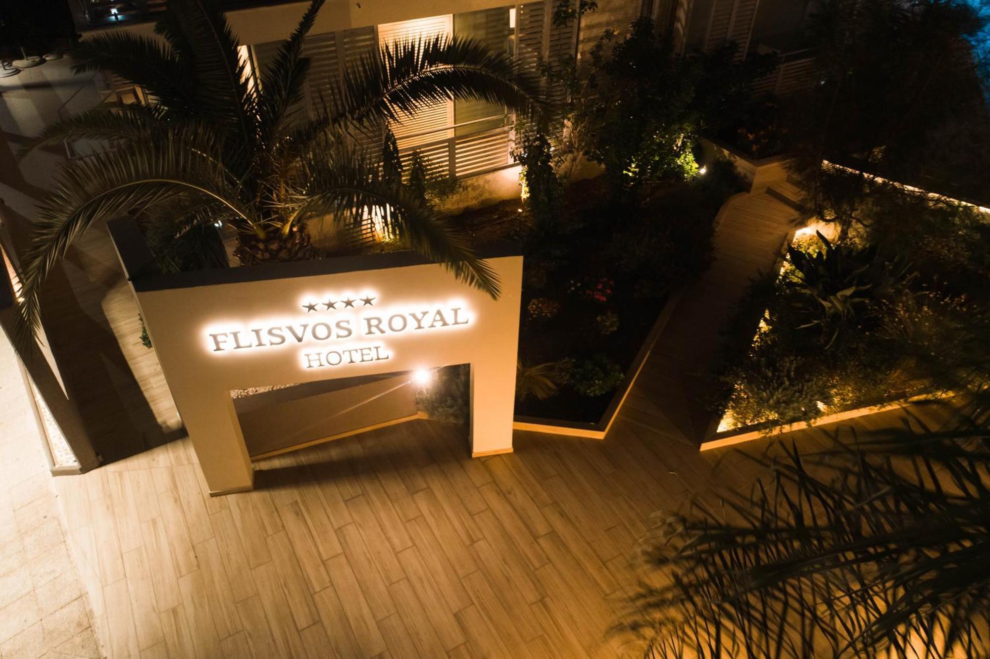 ホテル Flisvos Royal トロン エクステリア 写真
